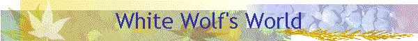 White Wolf's World